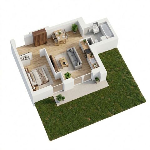 Plan 2 pok. 43m²