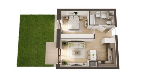 Plan 2 pok. 36m²