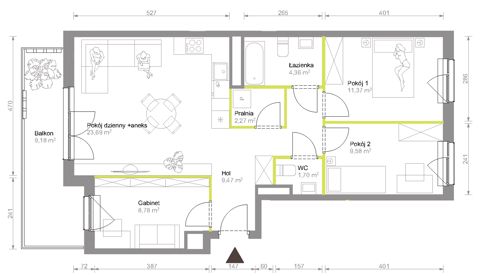 Plan 4 pok. 71m²