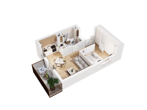 Plan 2 pok. 41m²