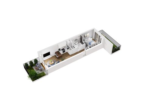 Plan 2 pok. 40m²