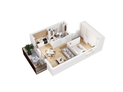 Plan 2 pok. 41m²