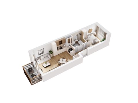 Plan 2 pok. 39m²