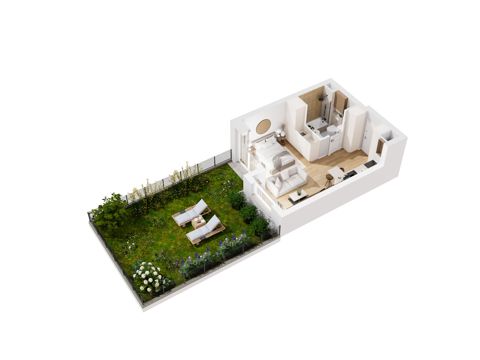 Plan 1 pok. 30m²