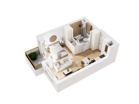 Plan 1 pok. 30m²