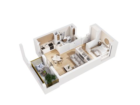 Plan 2 pok. 41m²