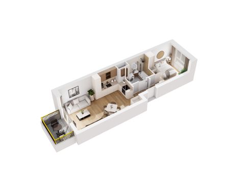 Plan 2 pok. 39m²