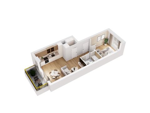 Plan 2 pok. 47m²