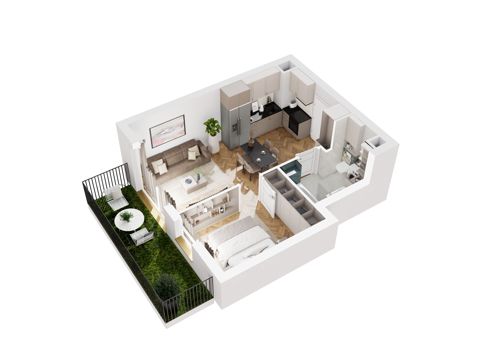 Plan 2 pok. 38m²