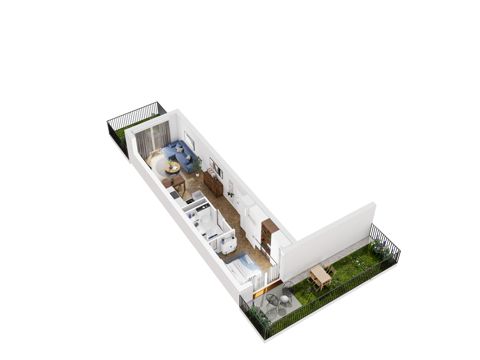 Plan 2 pok. 40m²
