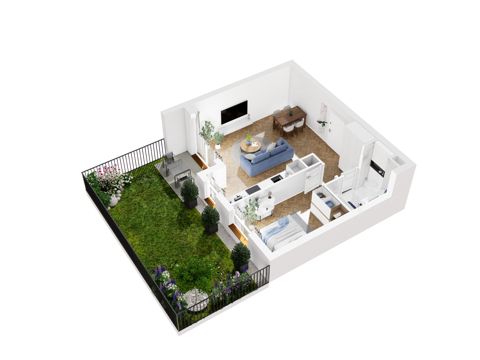 Plan 2 pok. 47m²