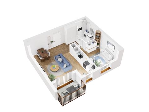 Plan 2 pok. 47m²