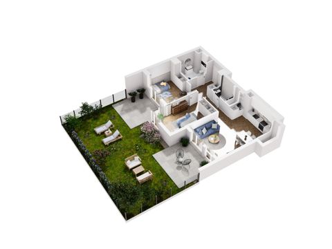 Plan 3 pok. 73m²