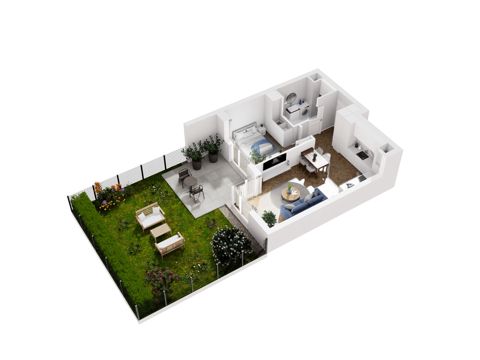 Plan 2 pok. 47m²