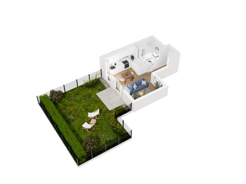 Plan 1 pok. 30m²