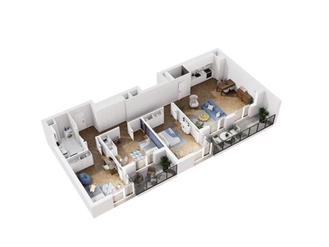 Plan 4 pok. 108m²