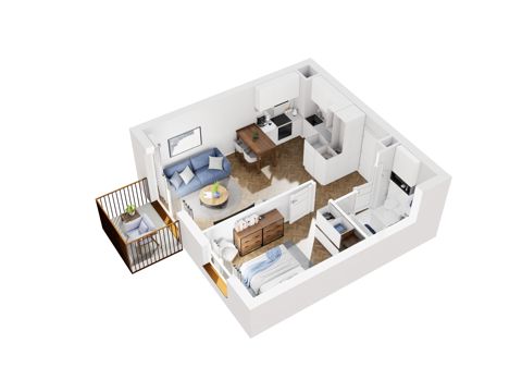 Plan 2 pok. 41m²