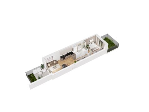Plan 2 pok. 45m²