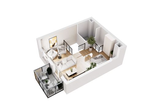 Plan 4 pok. 69m²
