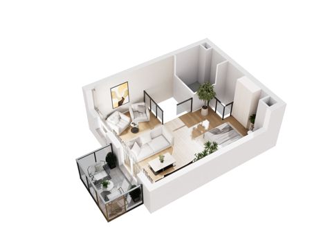 Plan 4 pok. 69m²