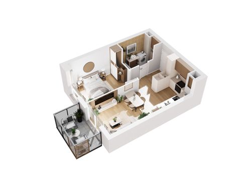 Plan 2 pok. 38m²