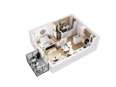 Plan 2 pok. 38m²