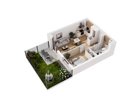 Plan 2 pok. 40m²