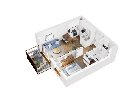 Plan 2 pok. 41m²