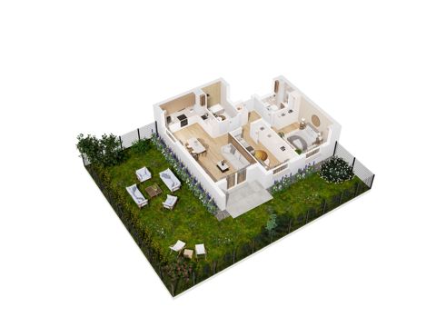 Plan 3 pok. 63m²