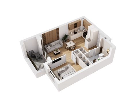 Plan 2 pok. 41m²