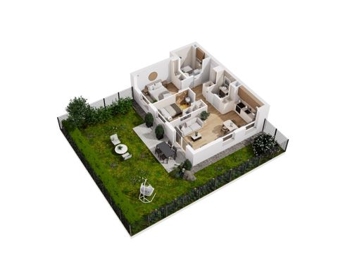 Plan 3 pok. 58m²
