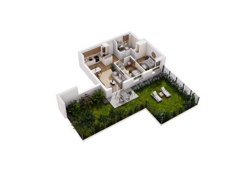 Plan 3 pok. 55m²