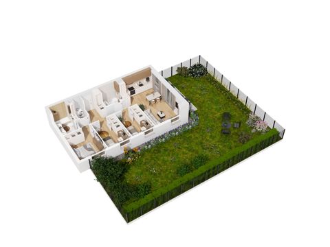 Plan 4 pok. 75m²