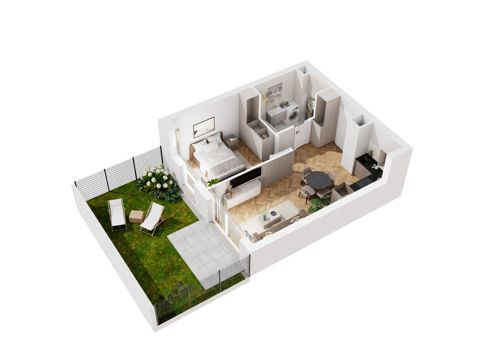 Plan 2 pok. 40m²