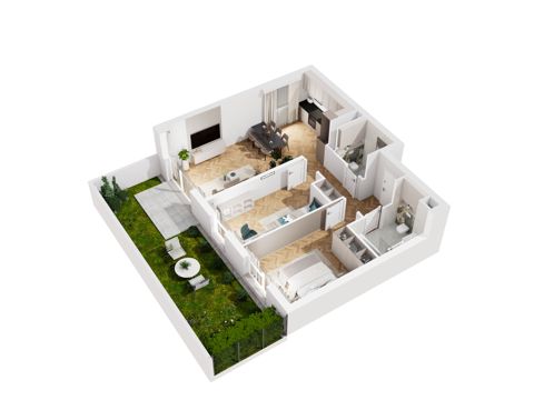 Plan 3 pok. 67m²