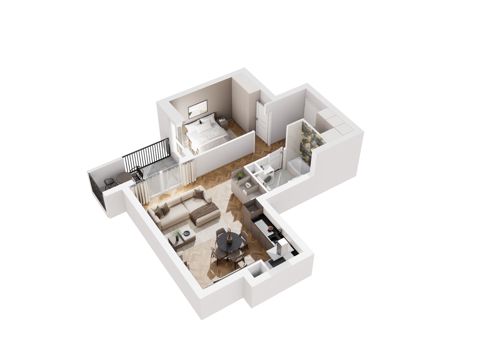 Plan 2 pok. 52m²