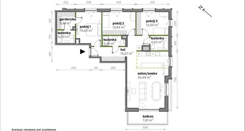 Plan 4 pok. 106m²