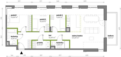 Plan 4 pok. 94m²