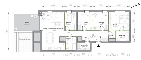 Plan 5 pok. 112m²