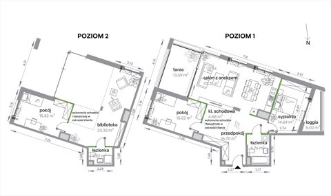 Plan 4 pok. 133m²