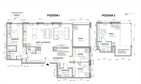 Plan 5 pok. 133m²