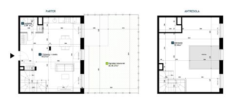 Plan 1 pok. 80m²