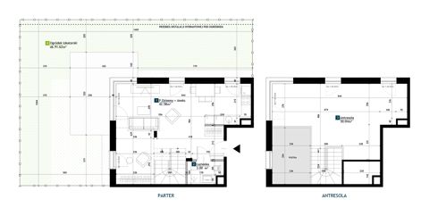 Plan 1 pok. 76m²