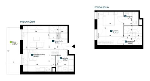 Plan 2 pok. 62m²