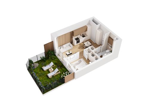 Plan 2 pok. 36m²