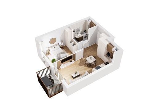 Plan 2 pok. 41m²