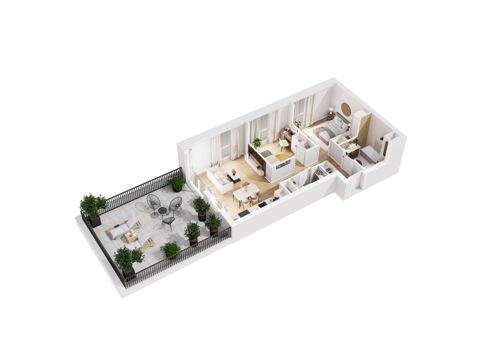 Plan 3 pok. 55m²