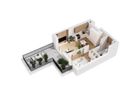 Plan 2 pok. 41m²