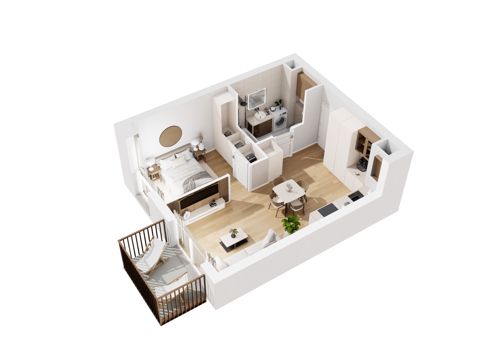 Plan 2 pok. 38m²