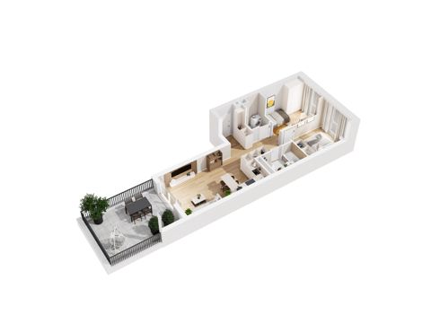 Plan 3 pok. 56m²